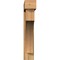 Ekena Millwork Westlake Block Rough Sawn Bracket w/ Offset Brace, Western Red Cedar, 8"W x 44"D x 44"H BKT0806X44X44WTL05RWR - alternate 4
